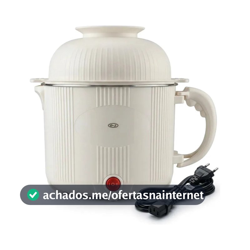 Panela De Arroz Eletrica Carne Ovos Legumes 450w 110v 60hz - XL