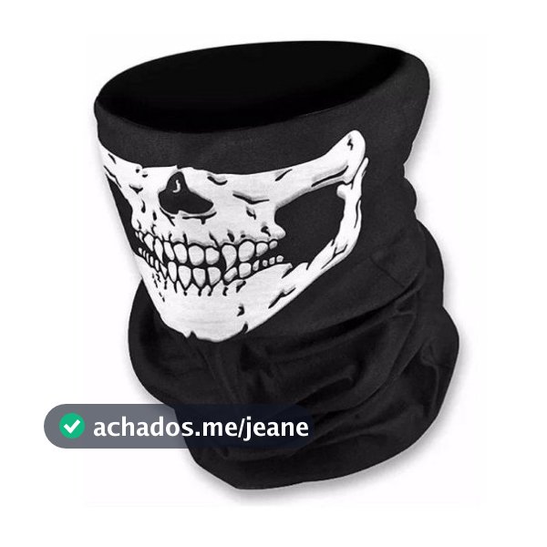 Balaclava Caveira Gorro Bandana Touca Ninja Mascara Caveira