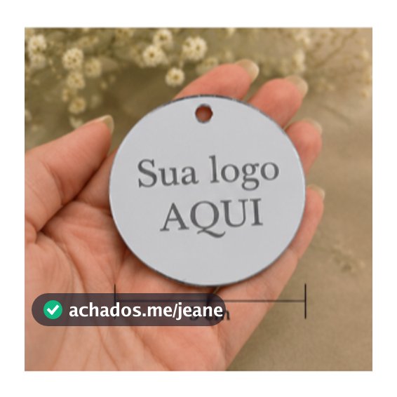 30 Etiquetas Tag de Acrílico Personalizado 5CM. Aniversário/crochê/Convite/Formatura