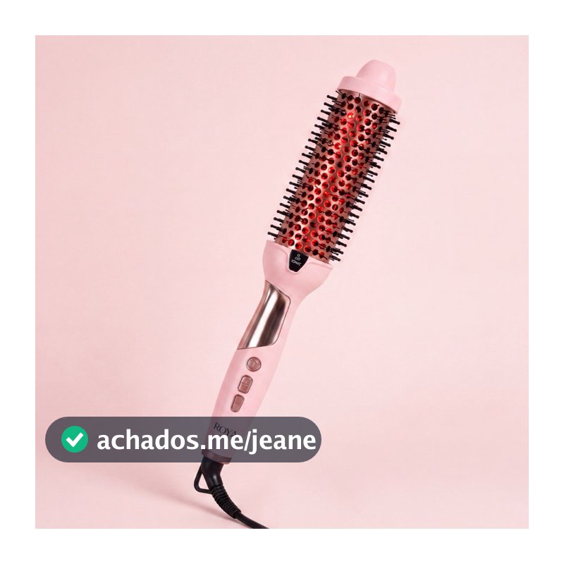 ESCOVA MODELADORA INFRAVERMELHA ROYA HAIR | BIVOLT
