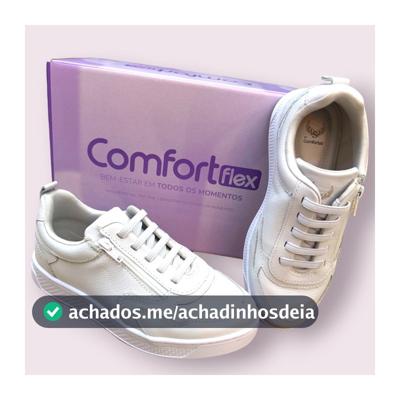 Tenis BOTTERO e COMFORTFLEX couro legítimo ORIGINAL 2025 tênis branco feminino ref 364902 ref 364905