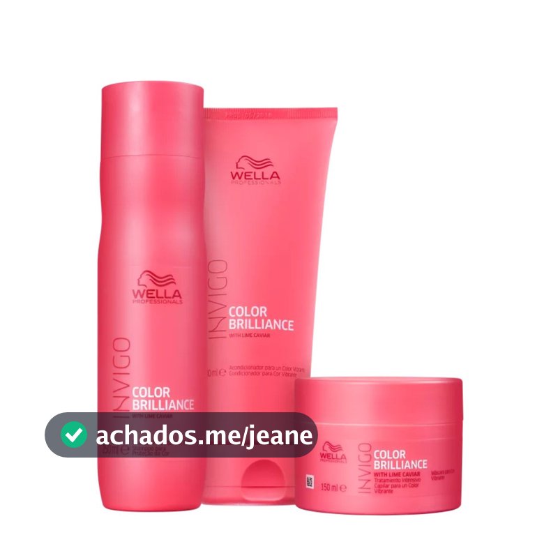 Wella Color Brilliance Sh 250ml+cond 200ml-ganhe Mask