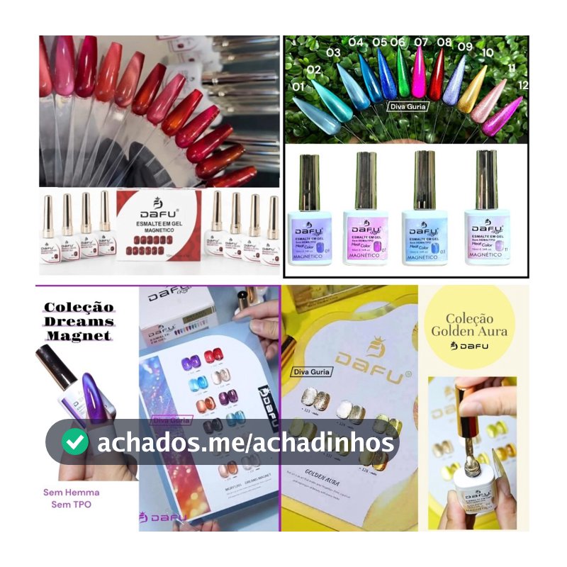 Esmalte Em Gel Magnético DAFU 10 ML - UV/LED Efeito Olho De Gato - Cat Eye