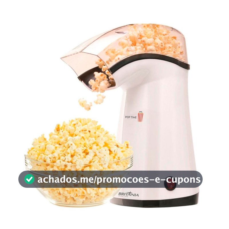 Pipoqueira Pop Time PIP B02 Ar Quente Britânia