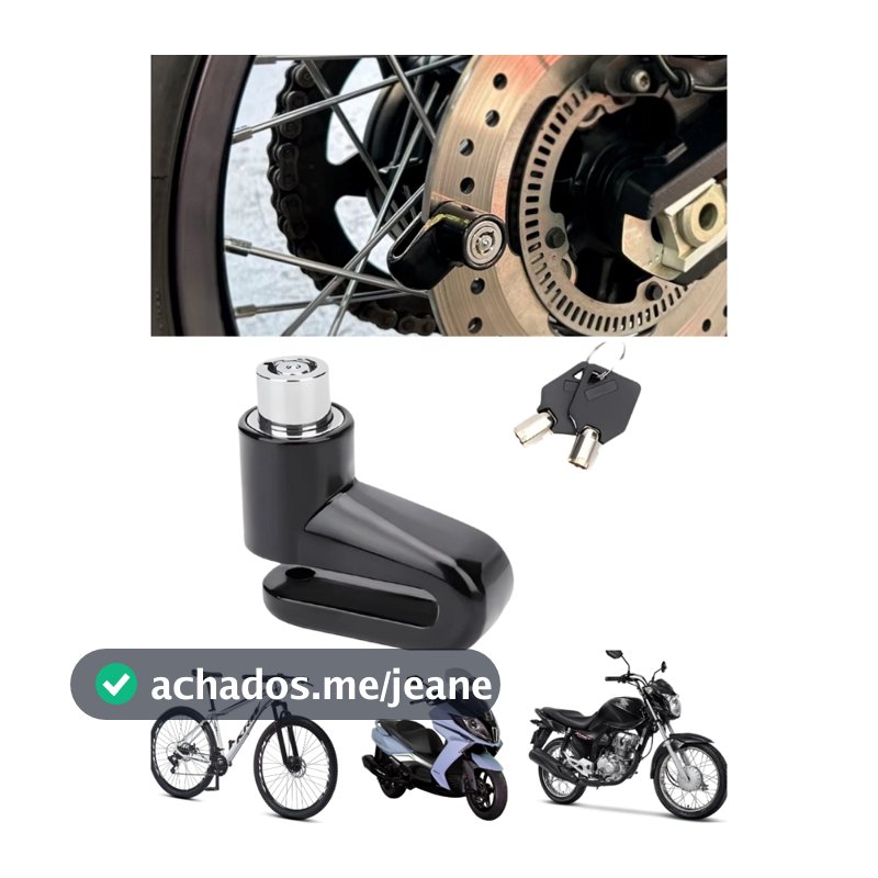 TRAVA DISCO GP TECH ANTI FURTO
