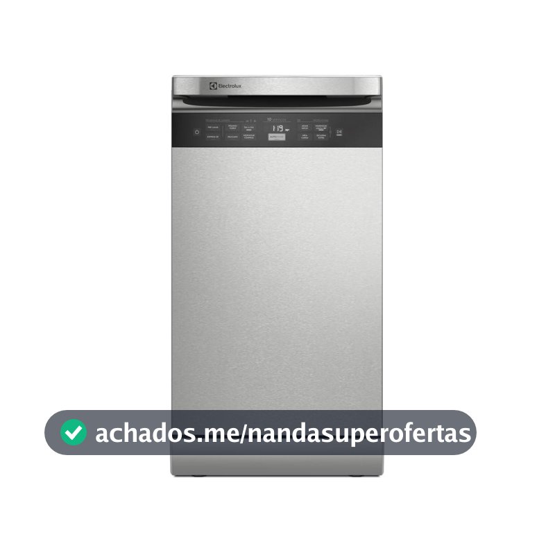 Lava Louças Electrolux 10 Serviços Inox com Função Higienizar Compras (LL10X)