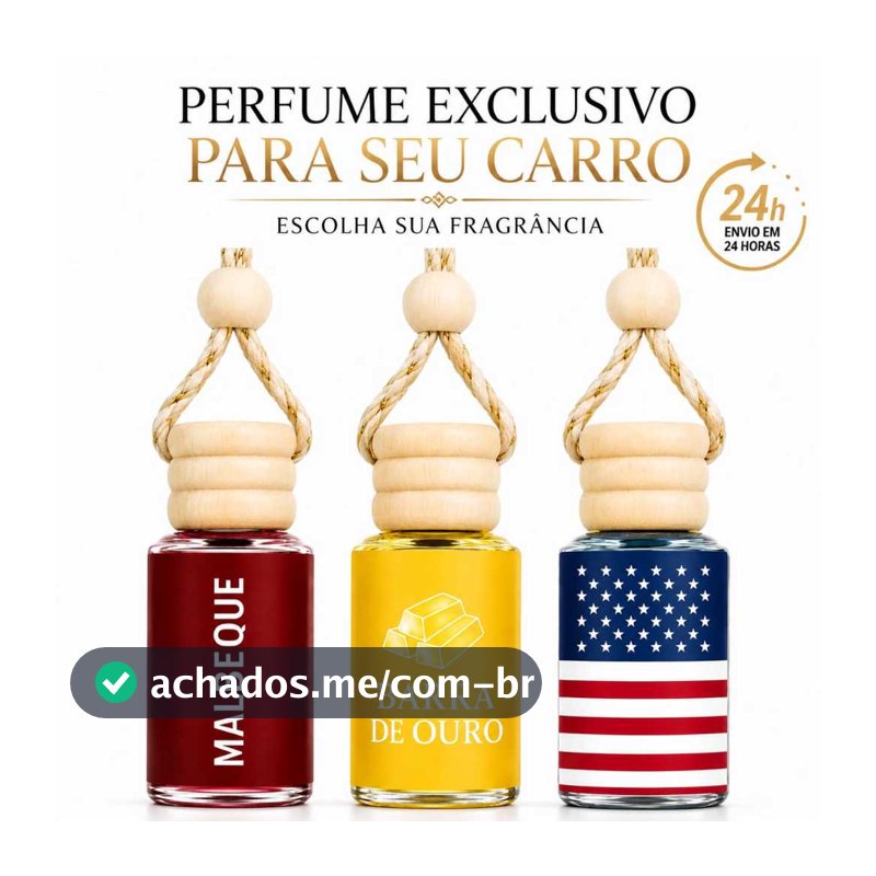 Cheirinho para Carro 10ml – Perfume Importado Premium Masculino  Aromatizador Automotivo  Ideal Uber