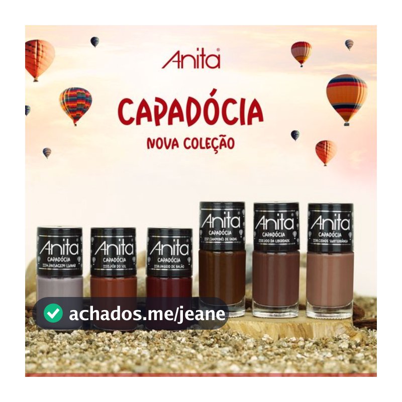Kit Anita Esmaltes Coleção Capadócia Premium