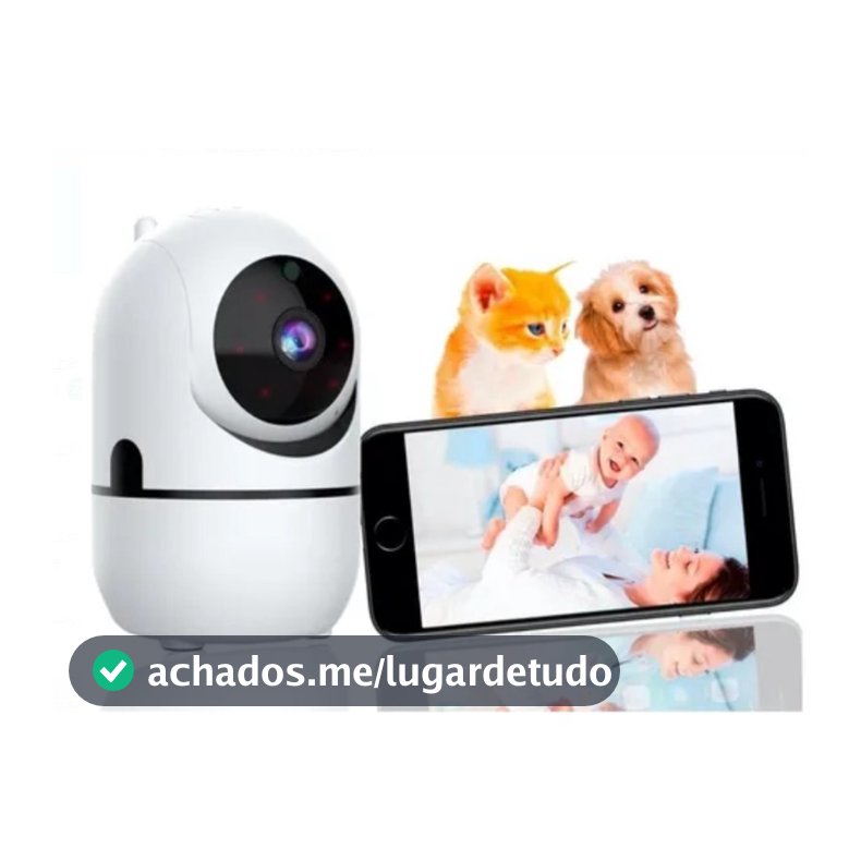 Babá Eletrônica Câmera Wiffi Visão Noturna Infravermelho