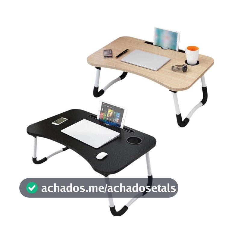 Mesa para Notebook Dobrável e Portátil