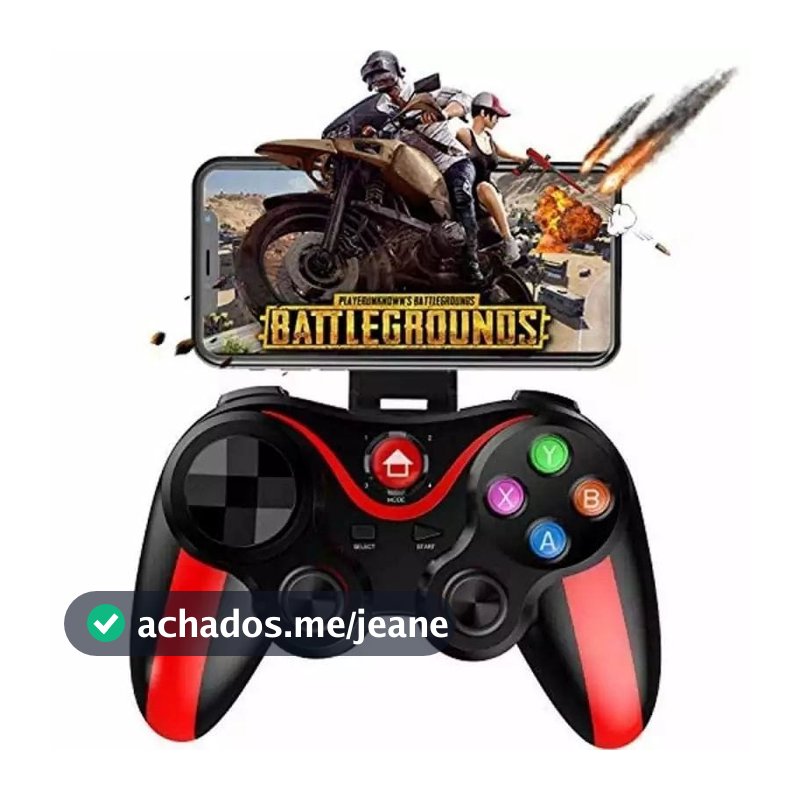 Controle Joystick G7 Bluetooth Universal suporte para Celular + cabo usb