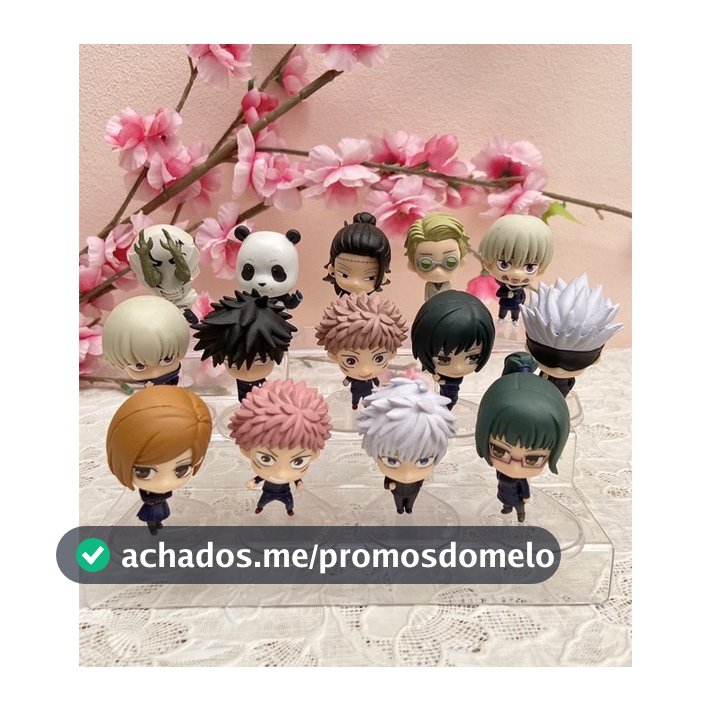 Figura original de Megumi, Nobara e Yuji de Jujutsu Kaisen, importada do Japão, NJLP LIMZ.