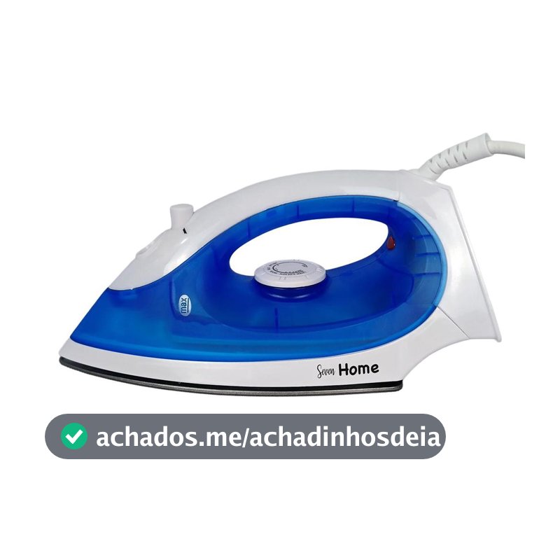 Ferro de Passar Roupa A Vapor 1200W SH8054 - Seven Home