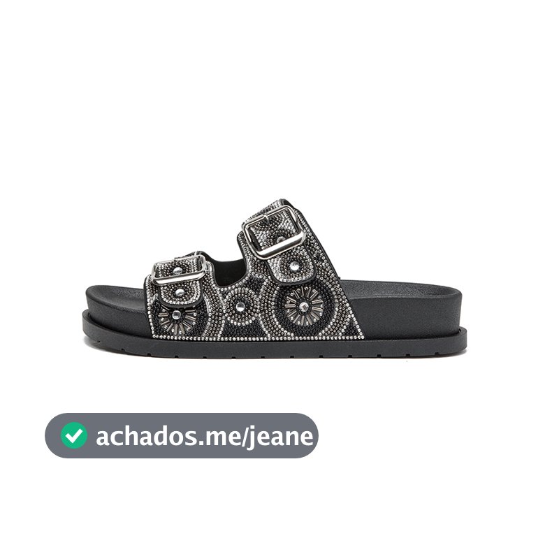 Sandália Feminina Papete Birken Meijile Original