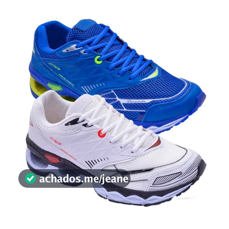 Tênis Masculino Casual Esportivo Leve Respirável Academia Corrida Caminhada