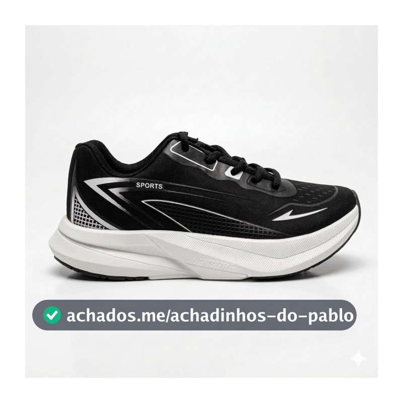 Tênis Esportivo Masculino Leve Respirável Academia Corrida Caminhada 34 ao 43