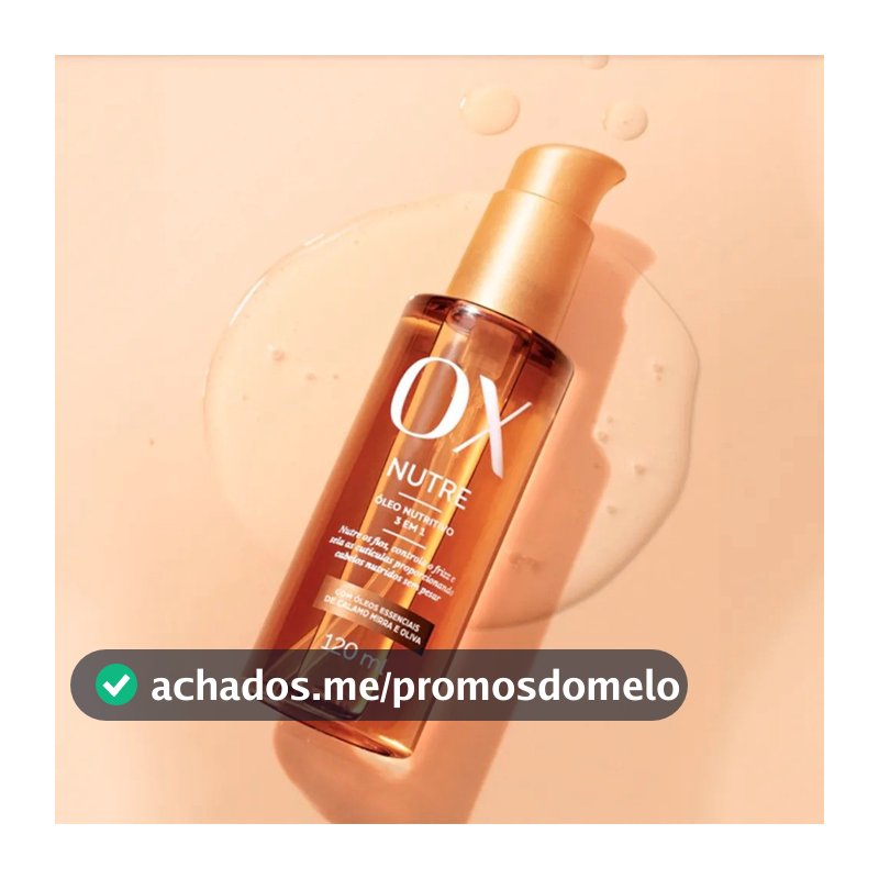Óleo Nutritivo Nutre Ox 120ML