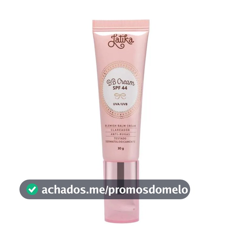 BB CREAM LATIKA FPS 44 CLAREADOR BEGE MEDIO N20 - BEGE MEDIO NATURAL/LUMINOSO FRASCO 30 g