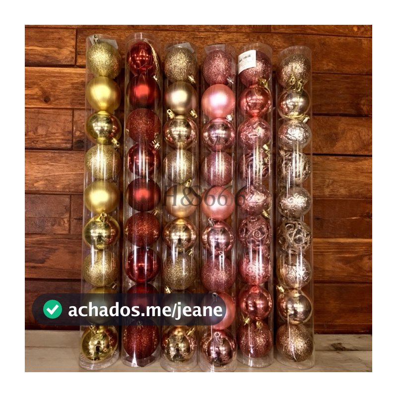 bola mista fosca lisa glitter 10cm 8cm 6cm 5cm 4cm