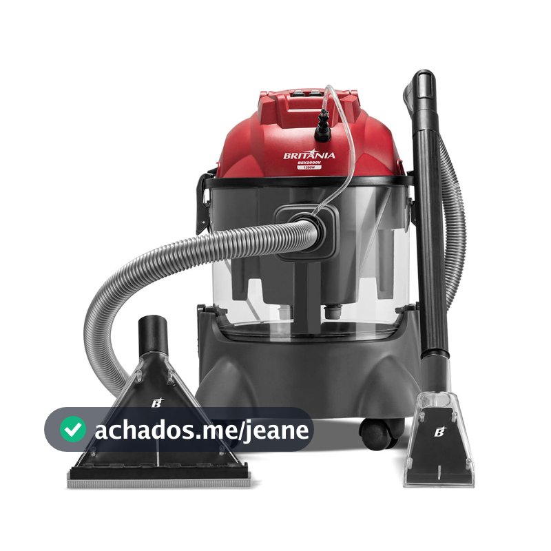 Extratora de Sujeira Britânia BEX2000V 3 em 1 1200W