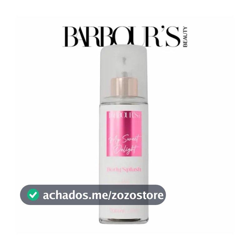Body Splash Barbours MY Sweet Delight Desodorante Colônia Corporal 200ml Inspirado Marly Delina