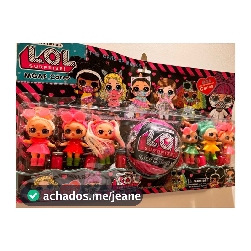 Lol boneca confetti pop + bola surpresa gliter lançamento cabelos Alta Qualidade envio imediato