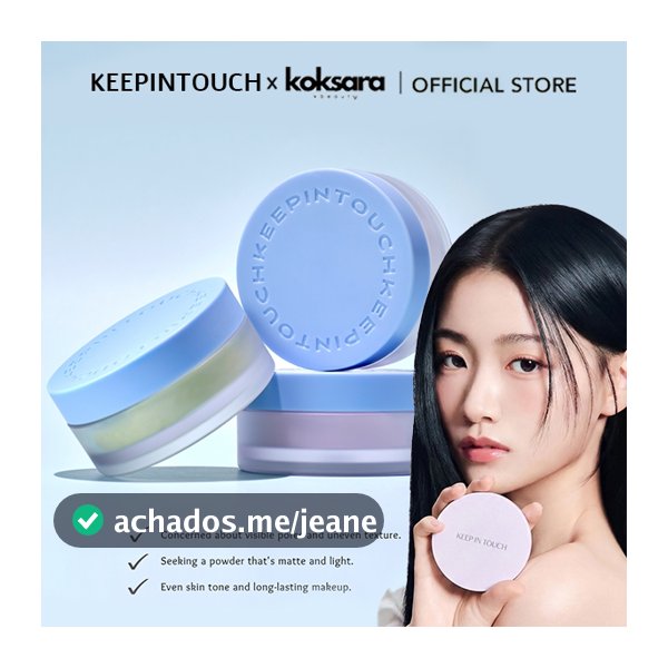 [OFFICIAL] KEEPINTOUCH Young Pairing Pore Eraser Powder 3 Colors