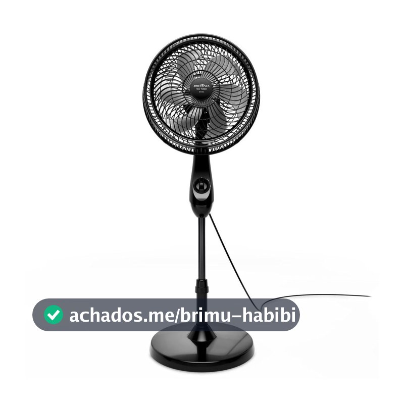 Ventilador de Coluna Britânia Maxx Force 6 Pás 75W BVC31A