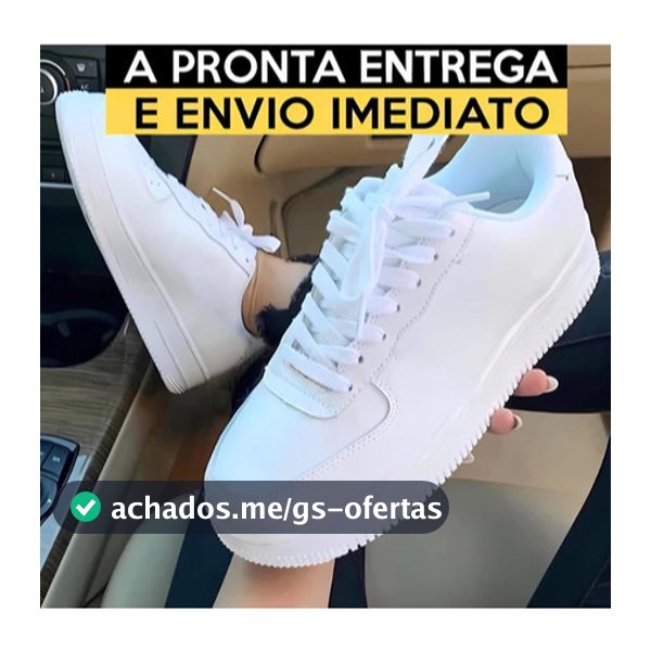 Tênis Casual Confortável para o Dia a Dia Envio Imediato Promoção