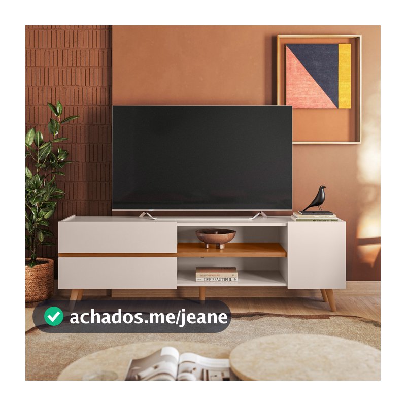 Rack para TV até "65 3 Portas Purus - Colibri