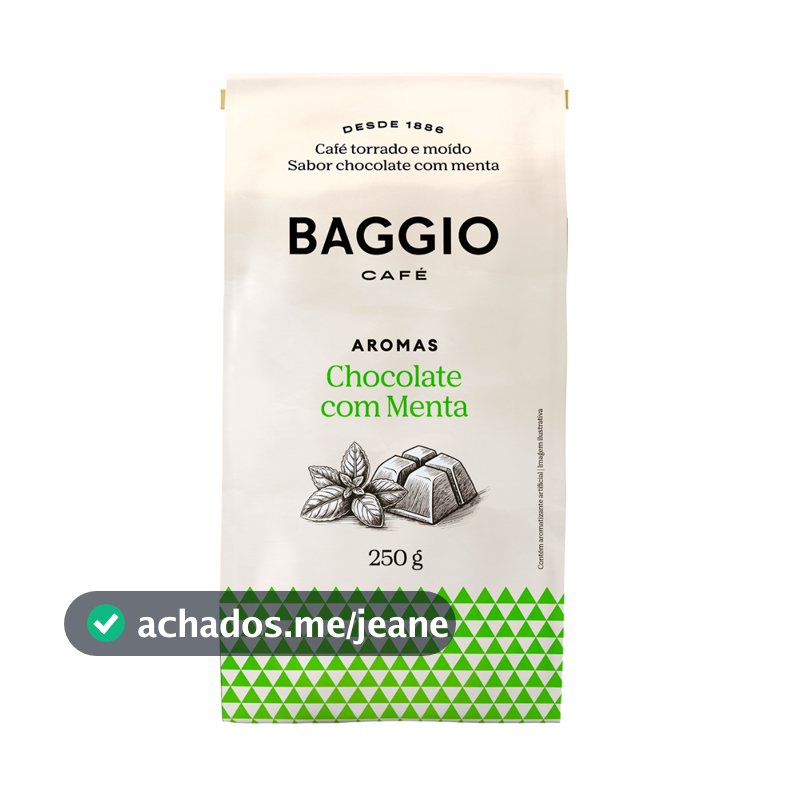 Baggio Café - Café Torrado e Moído Aromas Chocolate com Menta 250g