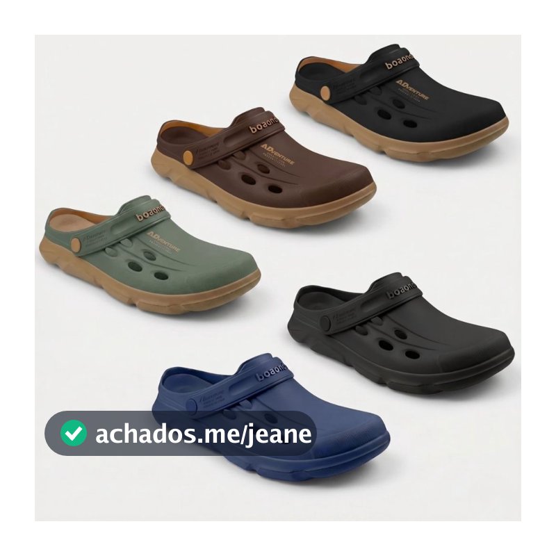 Babuche Boaonda Adventure Masculino Ultraconforto Original