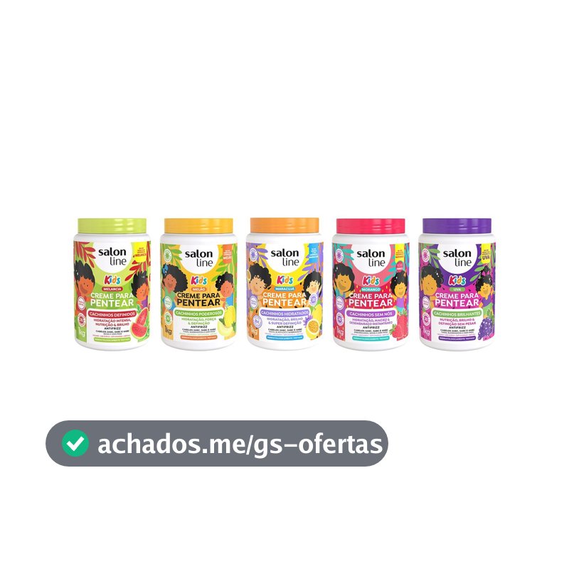 Combo Creme para Pentear de Frutas