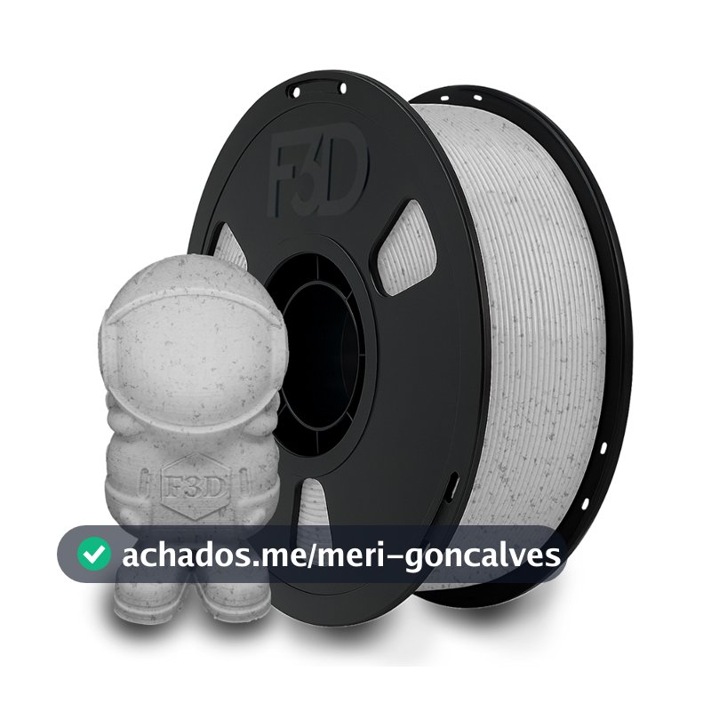 Filamento PLA Premium Granito 1kg 1,75mm - Impressora 3D
