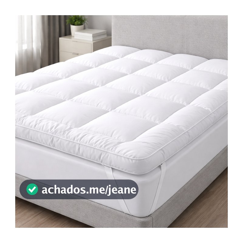 Pillow Top 400 Fios Super Macio Matelado – Solteiro, Casal, Queen e King | Ajuste Perfeito