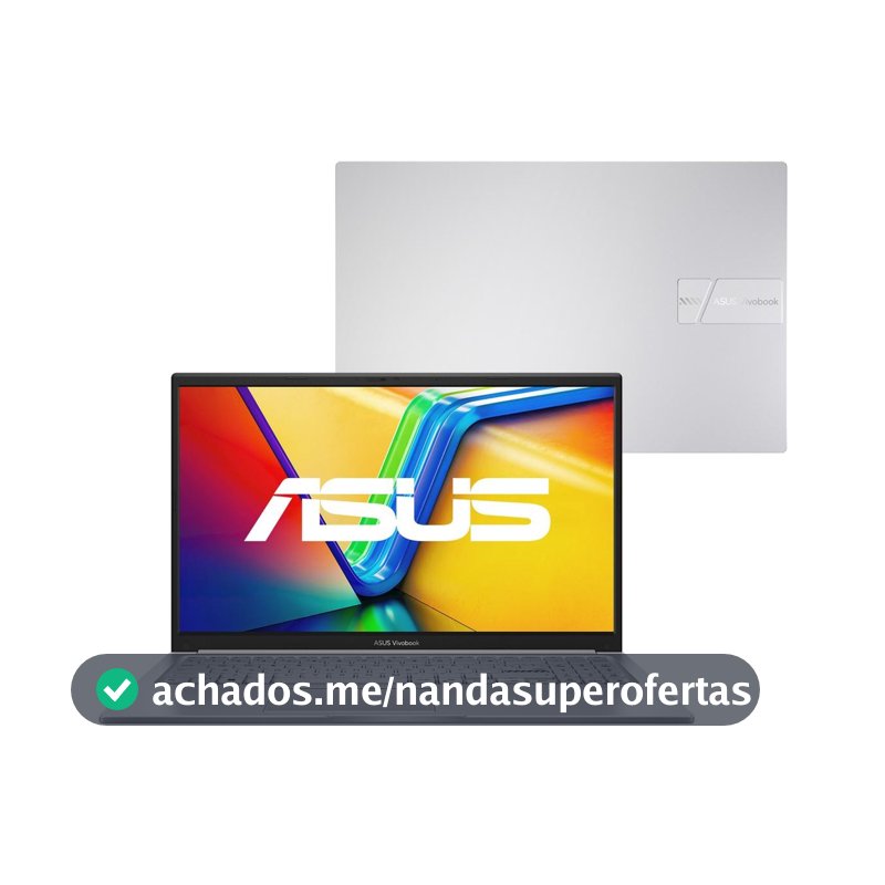 Notebook ASUS Vivobook 15 X1504VA Intel Core i5 1334U 4GB Ram 256Gb SSD Linux Tela 15,6" LED NJ1726