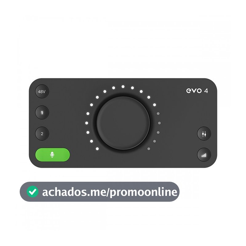 Audient EVO 4 interface de áudio USB Profissional 2x2 2 Prés