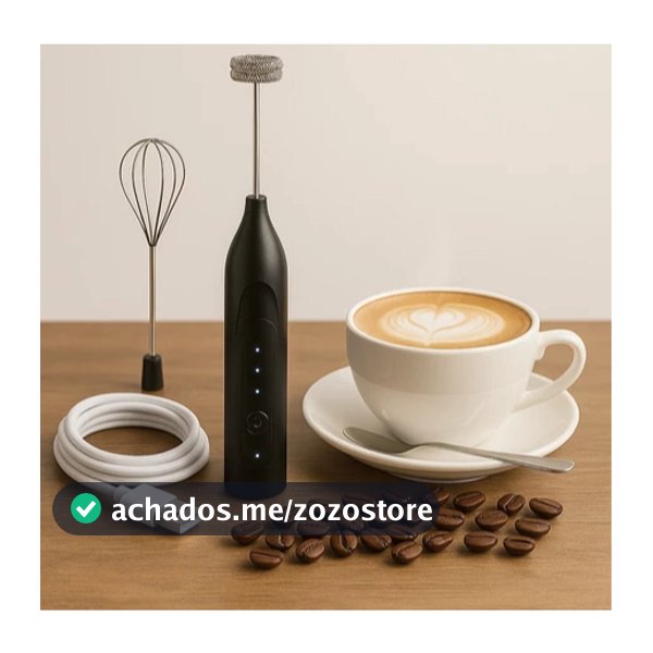 Mini Mixer Portátil Misturador de Bebidas Batedor Espumador Leite USB Recarregável Cozinha Cafe Ovo