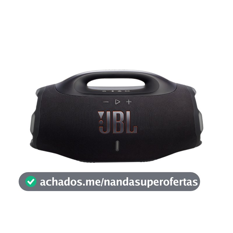 Caixa de Som Jbl Boombox 4 Bluetooth 34h Ip68 210rms Preta