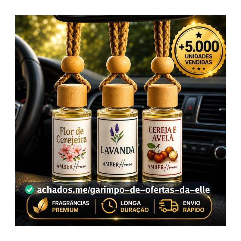 Cheirinho Carro Premium Importado Aromatizante Automotivo