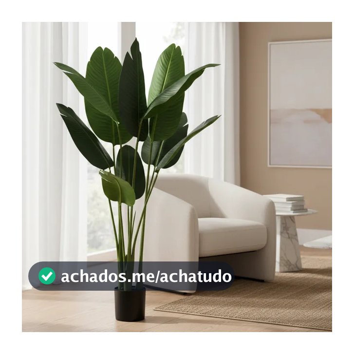 Planta Bananeira Artificial Grande Premium Moderna