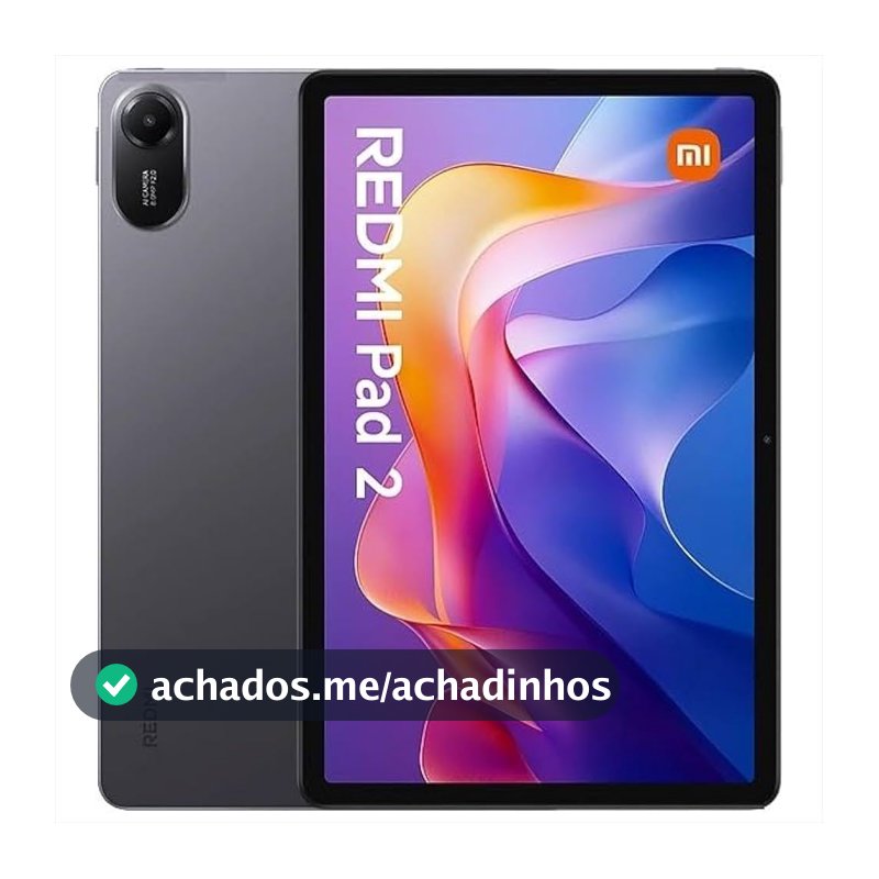 Tablet Xiaomi Redmi Pad 2 WIFI 256GB 128GB Versão Global Original e Lacrado com Envio Imediato e Nota Fiscal