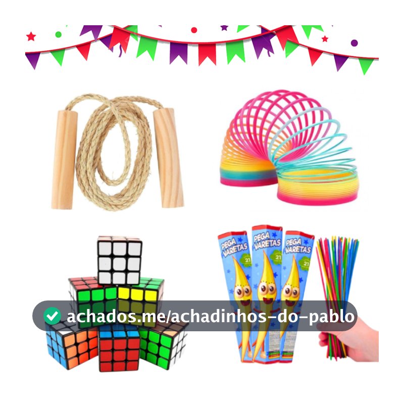 Kit 20 Brinquedos Festa Junina Lembrancinha Sacolinha Surpresa Infantil Aniversário Prenda