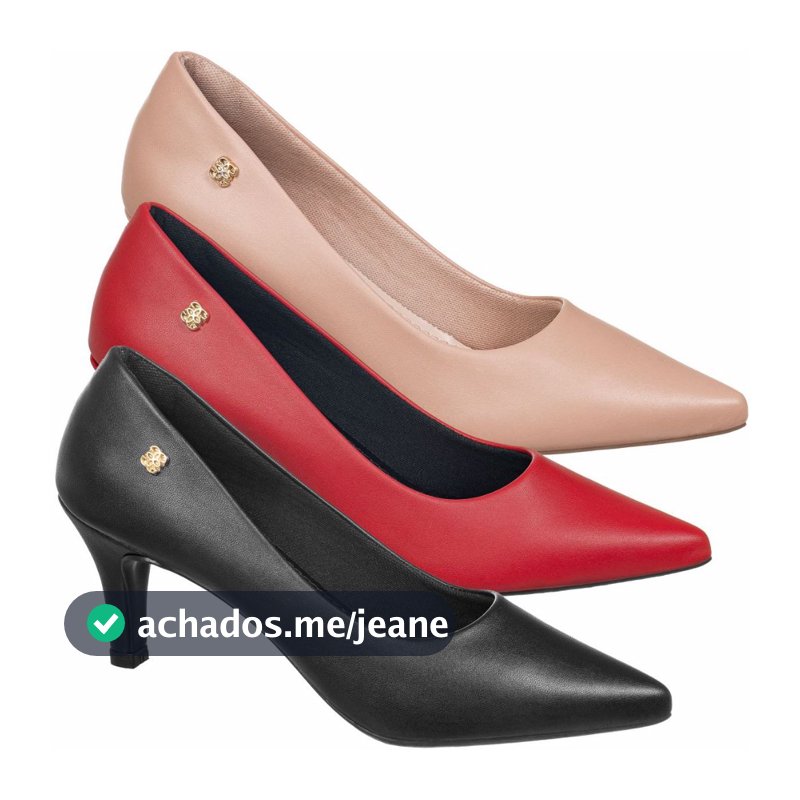 Scarpin Feminino GiGiL Salto Alto Agulha Bico Fino Elegante Bico Fino Confortável
