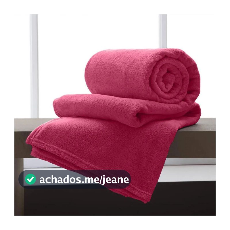 Cobertor Manta Casal Macio 2,00X1,80 Microfibra Liso Estampado Qualidade Superior