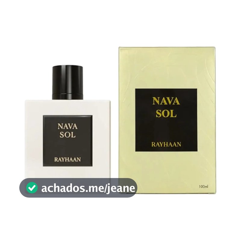 Perfume Árabe Rayhaan - Nava Sol 100ml Original