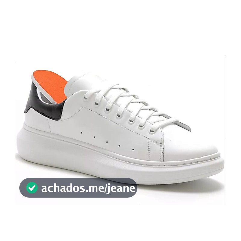 Tênis Sapatenis Masculino Couro Soft Leve e Macio Moda Masculina Sola alta