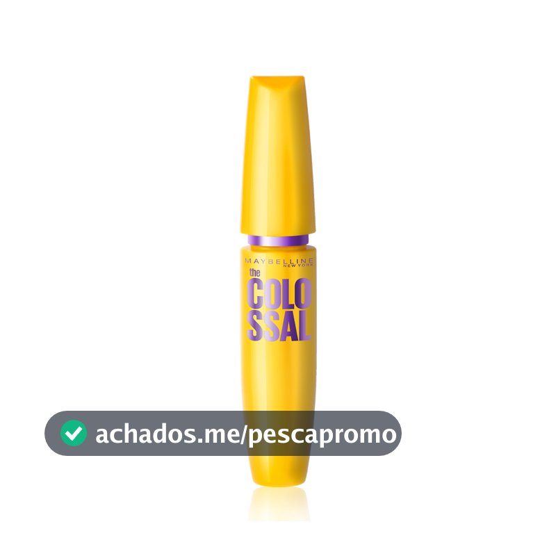 Máscara de Cílios Lavável, Longa Duração, 9x Mais Volume, Cor Preto, The Colossal Volum' Express Maybelline NY, 8ml