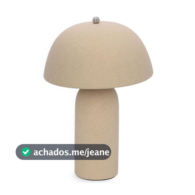 ABAJUR LUMINÁRIA BIVOLT 110v/220v EM CERÂMICA  - MART