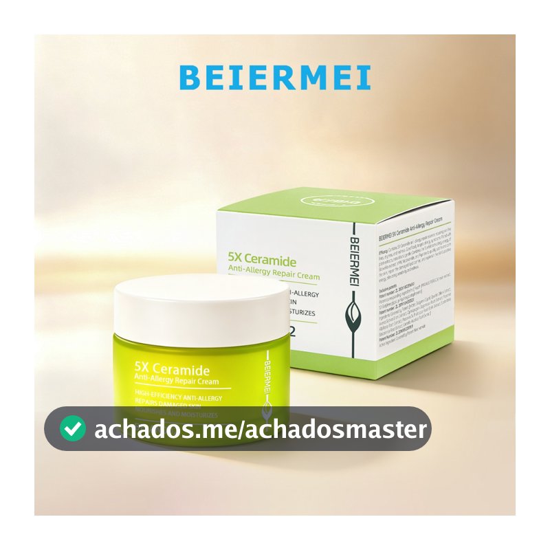 BEIERMEI  Cream Anti-Allergy Repair 5X Ceramide 30g/1.0FL.OZ Antialérgico Reparação da pele danificada